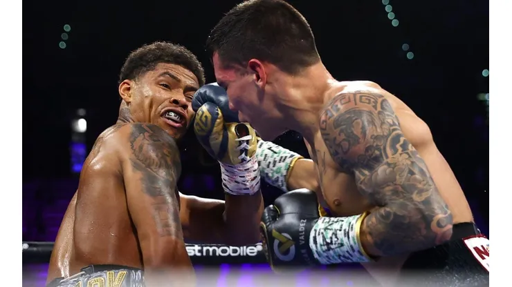 Rostros que hablan: Así lucieron tras la pelea Shakur Stevenson y Oscar Valdez