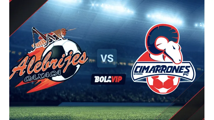 Alebrijes de Oaxaca vs. Cimarrones de Sonora por la Liga de Expansión MX.