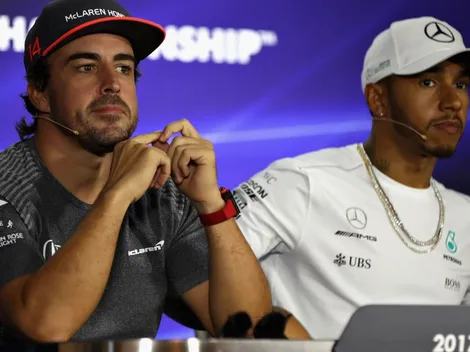 ¡Fernando Alonso minimiza a Lewis Hamilton!