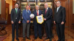 Infantino tuvo importantes reuniones en la Ciudad de México.