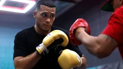 David Benavidez and Jose Benavidez Jr. Media Workout