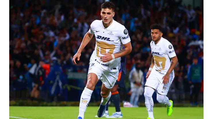 Dinenno anotó un golazo para el 2-0 de Pumas ante Seattle.