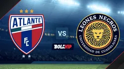 Atlante vs. Leones Negros por la Liga de Expansión MX.