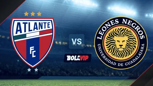 Atlante vs. Leones Negros por la Liga de Expansión MX.