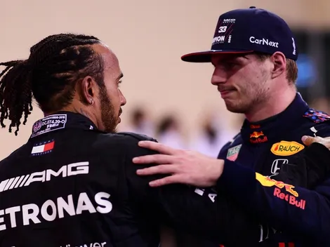 Max Verstappen rebajó a Lewis Hamilton y Mercedes