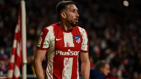 Hector Herrera during La Liga match between Atletico de Madrid and RC Celta de Vigo at Wanda Metropolitano on February 26, 2022 in Madrid, Spain. (Photo by Ruben de la Fuente Perez/NurPhoto)-Not Released (NR) RESTRICTED TO EDITORIAL USE