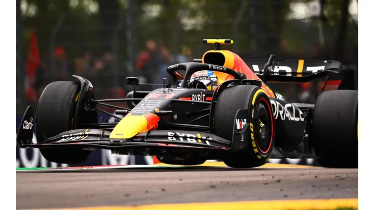 Checo Pérez finalizó en el segundo lugar en el GP de Emilia-Romaña