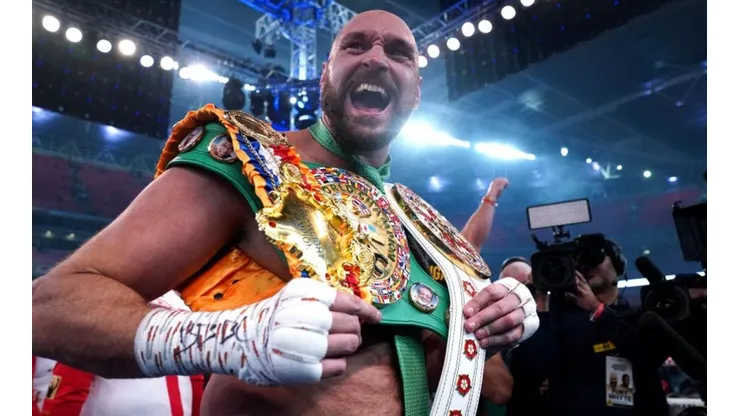 Fury y la descomounal bolsa que se llevó.