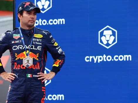 Checo Pérez se gana los silbidos de la afición en Emilia-Romagna