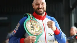 Tyson Fury & Dillian Whyte Media Work Out