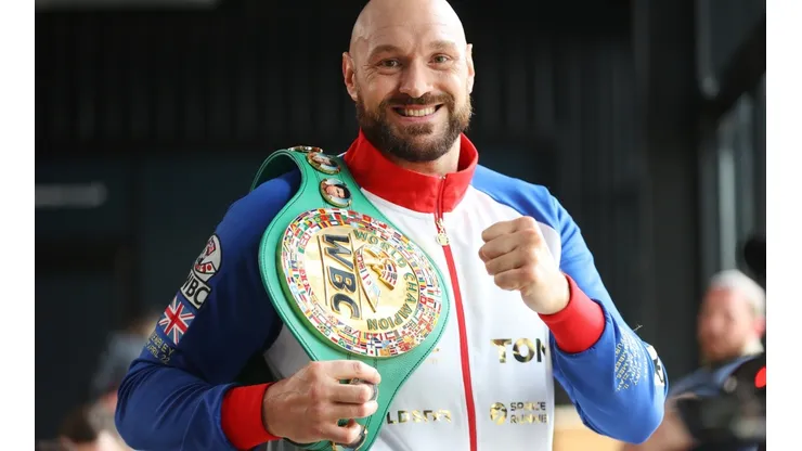 Tyson Fury & Dillian Whyte Media Work Out