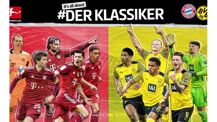 Esta será la edición 106 del Clásico de la Bundesliga