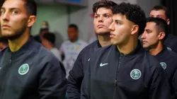 Sebastián Cáceres, Jorge Meré y Jorge Sánchez.