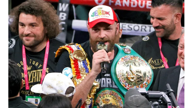 Tyson Fury se ganó el corazón de Erik Morales.