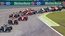 Imagen de la última largada del formato sprint de carrera en la F1 (Foto: Getty Images).