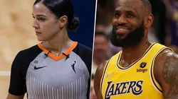 Blanca Burns, la mexicana que recibió la felicitación de LeBron James