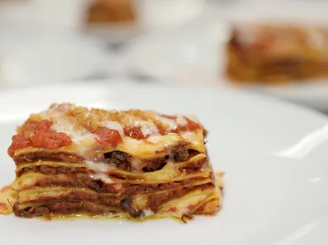 Lasaña con salsa boloñesa: receta sencilla, económica e imperdible