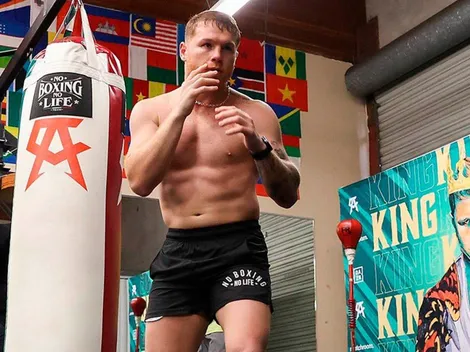 Eddie Hearn avisó cuándo y dónde sería la tercera pelea de Canelo en 2022