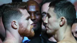 Canelo apuntó contra Golovkin.