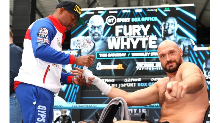 Tyson Fury vs Dillian Whyte: Cartelera completa para una velada súper pesada