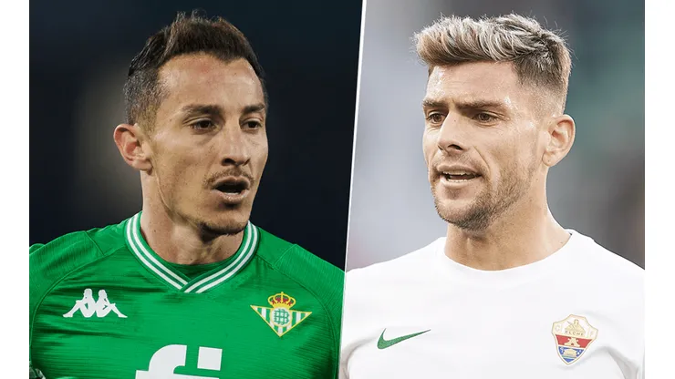 Betis vs. Elche por La Liga (Fotos: Getty).