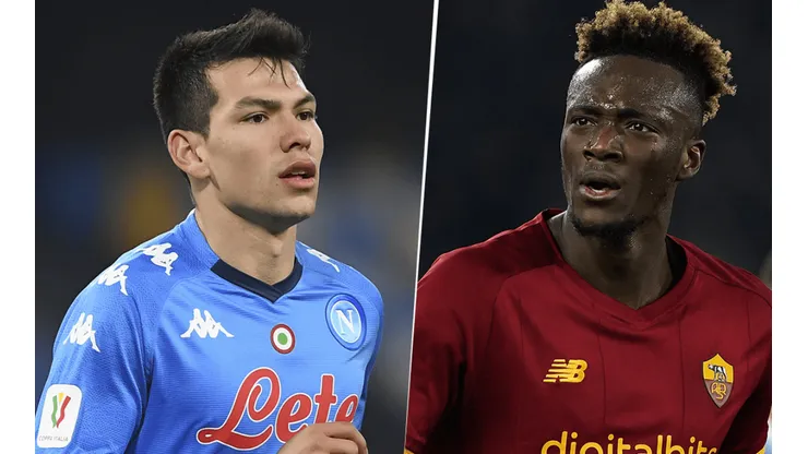 Napoli vs. Roma por la Serie A de Italia (Fotos: Getty Images)