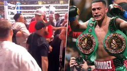 David Benavídez y Jermall Charlo quisieron pegarse en plena cartelera de Spence vs Ugas