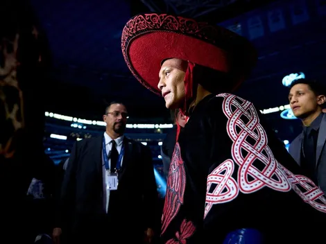 ¿Qué le dijo? La llamada de Canelo Álvarez antes que Pitbull Cruz saliera a pelear con Gamboa