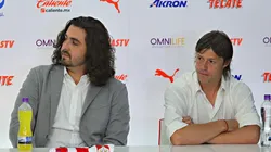 Amaury sostuvo una álgida discusión con Almeyda