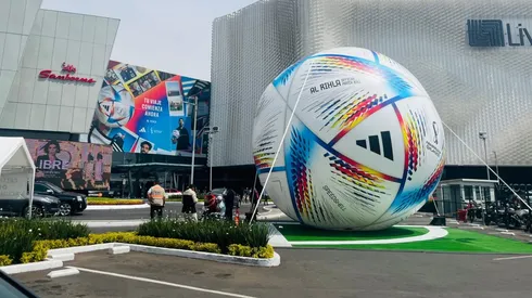 Ciudad de México recibe el balón de Qatar 2022.