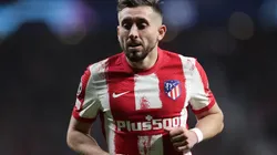 Héctor Herrera Manchester United en la Champions League 2021-22.