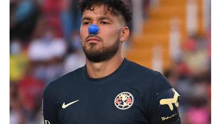 Bruno Valdez en su partido más reciente con América, ante Necaxa.