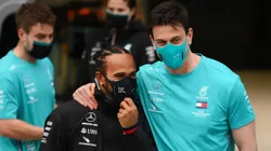 El enorme desacuerdo que hay entre Hamilton y Toto Wolff