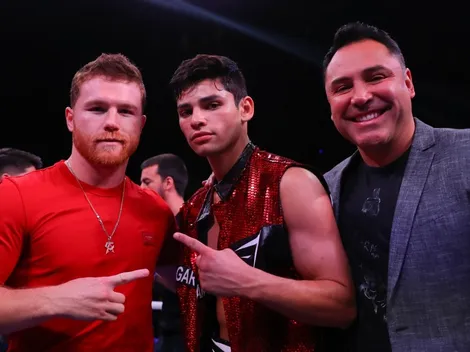 Oscar De La Hoya volvió a referirse a su locura de enfrentar a Ryan García con Canelo