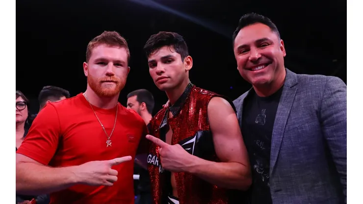 Oscar De La Hoya volvió a referirse a su locura de enfrentar a Ryan García con Canelo