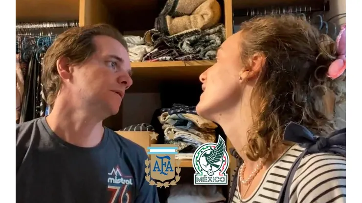 El youtuber Jero Freixas le explicó a su esposa por qué lo angustia que Argentina enfrente a México en el Mundial