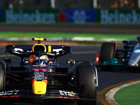 ¡Llegó el primero! Checo Pérez logró su primer podio, detrás de un Ferrari dominante