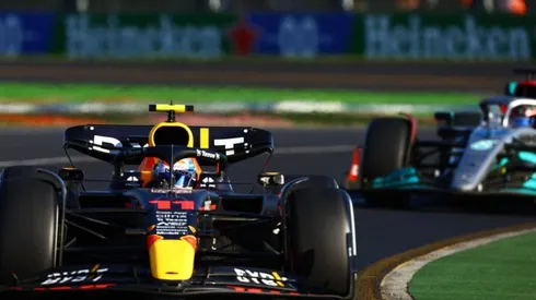 Checo Pérez fue segundo en el GP de Australia.