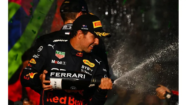 Checo Pérez trolleó a los ingenieros de Red Bull en plena carrera