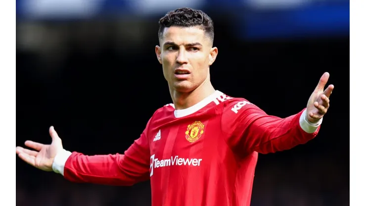 CR7 salió molesto tras caer ante el Everton