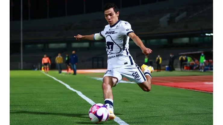Bryan Lozano en un partido con Pumas Tabasco.