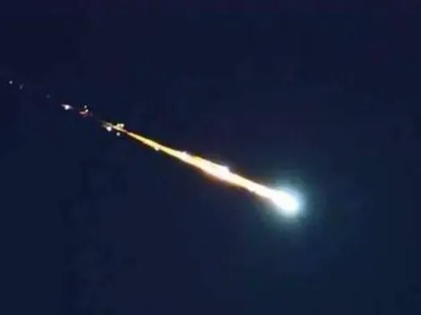 En seis estados de México captaron la caída de meteorito
