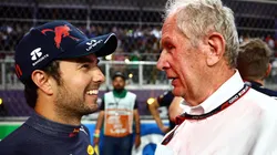 Checo Pérez recibe buenas palabras de Helmut Marko.