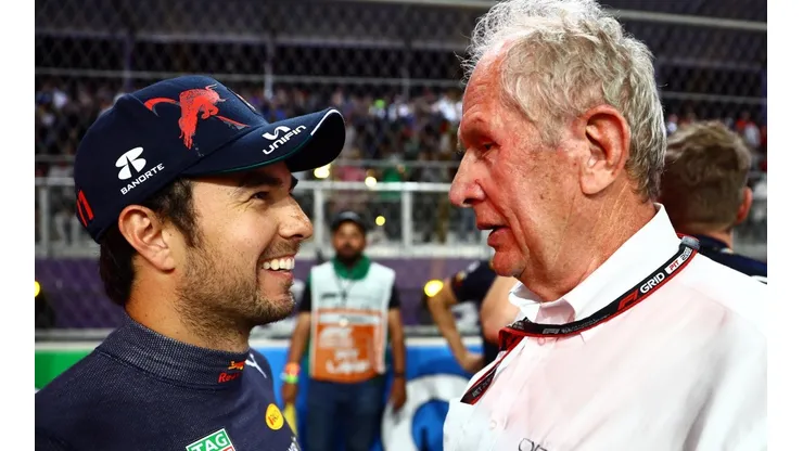 Checo Pérez recibe buenas palabras de Helmut Marko.