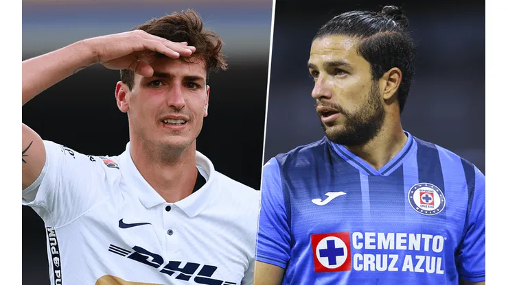 Pumas vs. Cruz Azul por la Concachampions (Fotos: Getty).