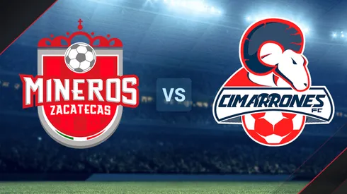 Mineros vs. Cimarrones por la Liga de Expansión.