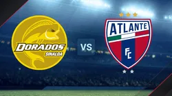 Dorados vs. Atlante por la Liga de Expansión.