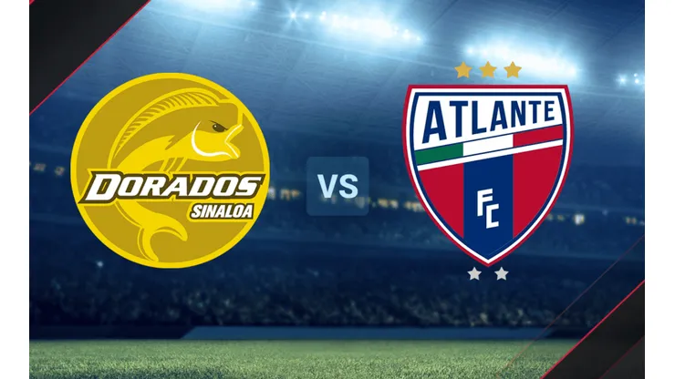 Dorados vs. Atlante por la Liga de Expansión.