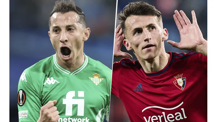 Real Betis vs. Osasuna por La Liga de España (Foto: Getty Images).