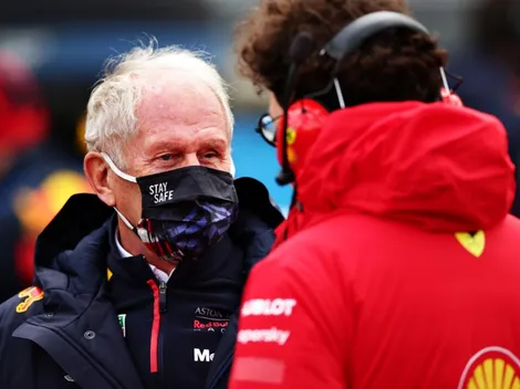 Helmut Marko: Le pegó a Mercedes y admitió superioridad de Ferrari